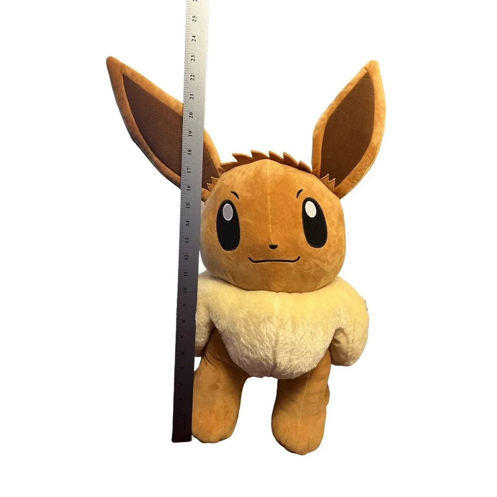Pokemon Eevee Plush Unisex Large Brown 24 Inch Stuffed Animal 2022